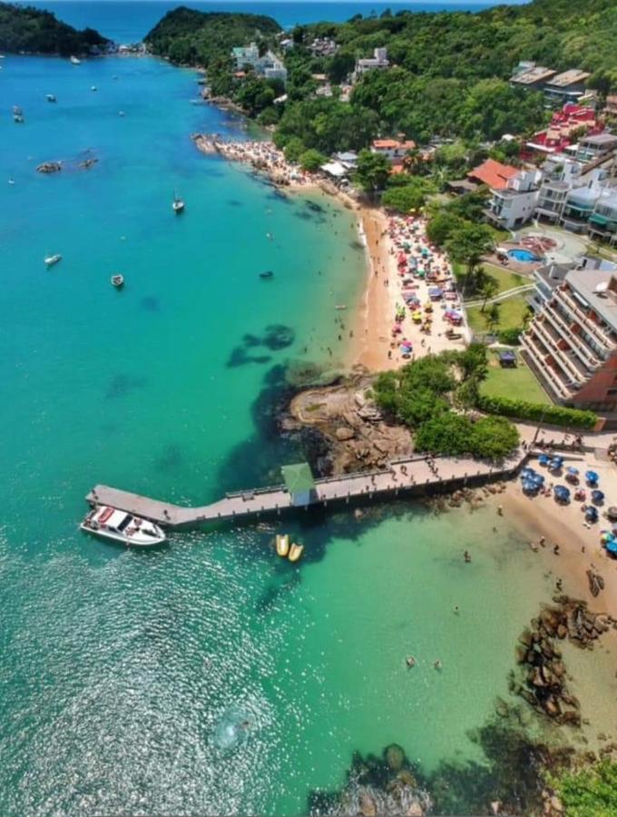 Apartamento Frente Mar Com 02 Suites Bombinhas Buitenkant foto